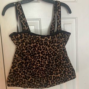 Animal print top